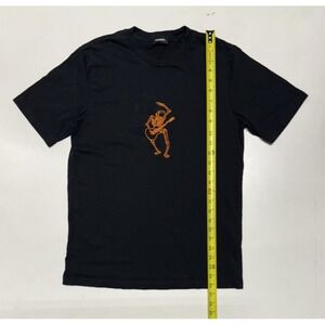 Diesel Successful Skeleton‎ Men's Size Small Orange Halloween